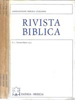 Rivista Biblica n. 1 - 3 - 4 anno 1973