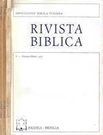 Rivista Biblica n. 1 - 3 - 4 anno 1971