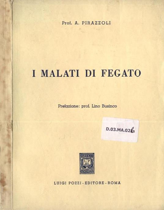 I malati di fegato - copertina