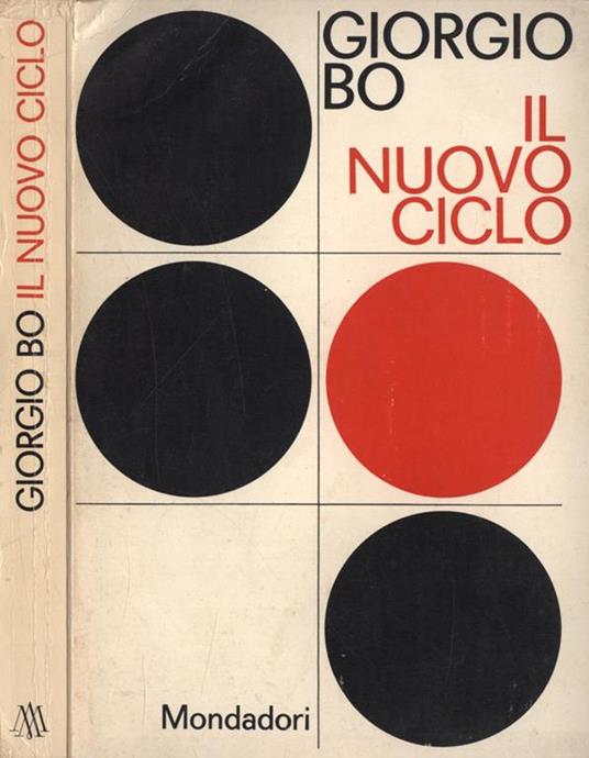 Il nuovo ciclo - Giorgio Bo - copertina