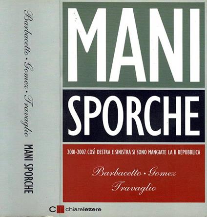 Mani sporche - Gianni Barbacetto - copertina