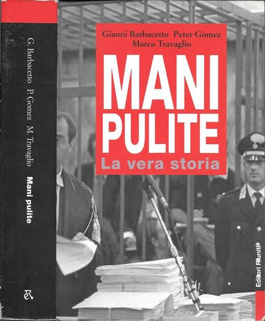 Mani pulite - Gianni Barbacetto - copertina