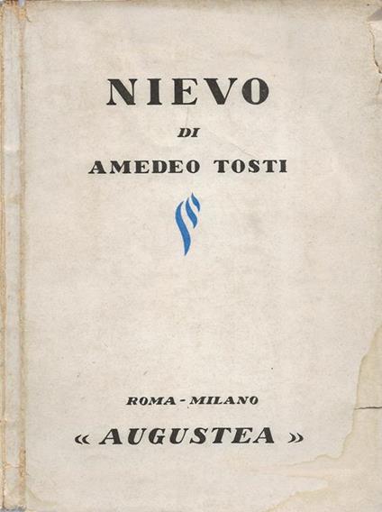 Nievo (1831-1931) - Amedeo Tosti - copertina