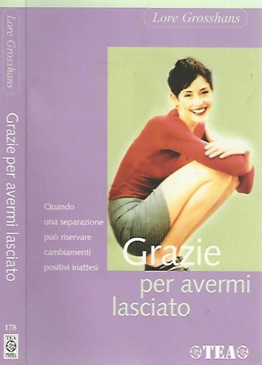 Grazie per avermi lasciato - Lore Grosshans - copertina