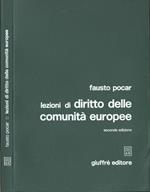 Lezioni di diritto delle comunità europee