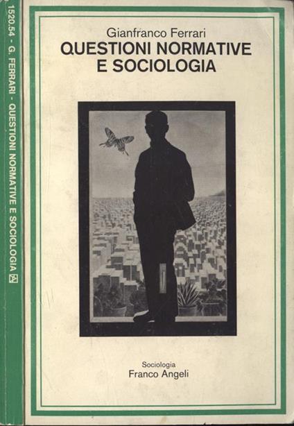 Questioni normative e sociologia - Gianfranco Ferrari - copertina