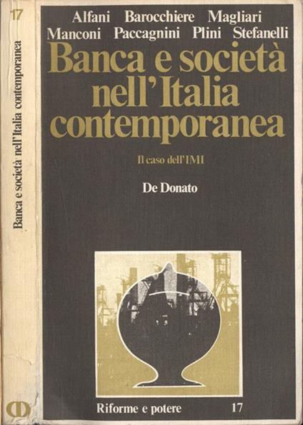Banca e società nell' Italia contemporanea - copertina