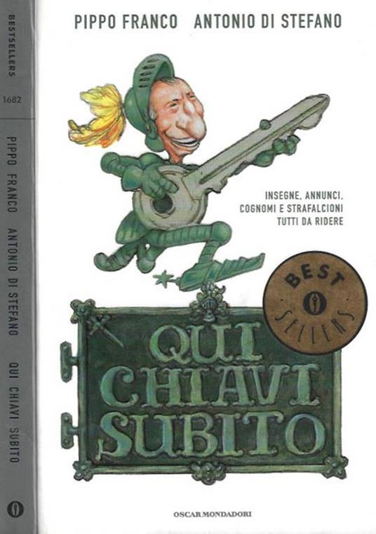 Qui chiavi subito - Pippo Franco - copertina