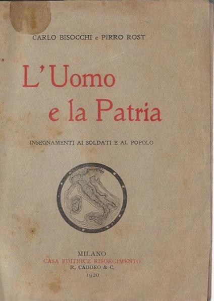 L' uomo e la Patria - Carlo Bisocchi - copertina