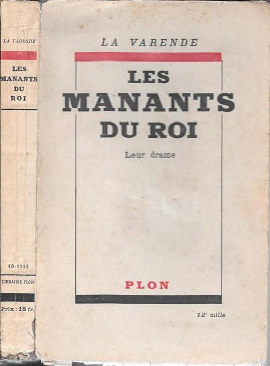 Les Manants du Roi - Jean de La Varende - copertina