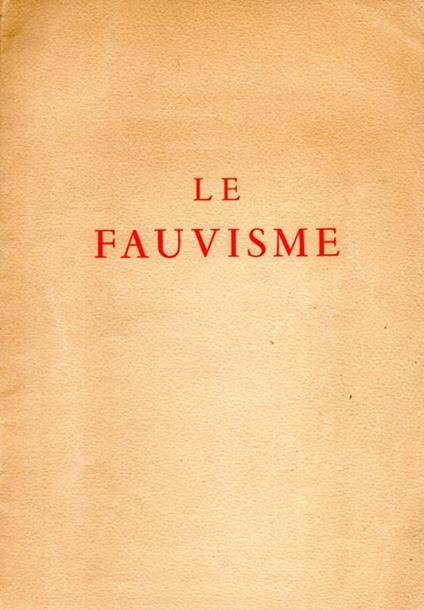 Le Fauvisme - copertina