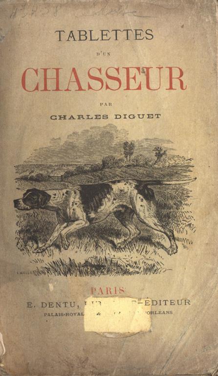 Tablettes d' un chasseur - copertina