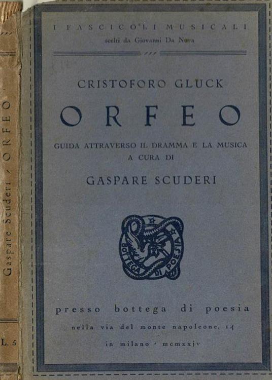 Orfeo - copertina