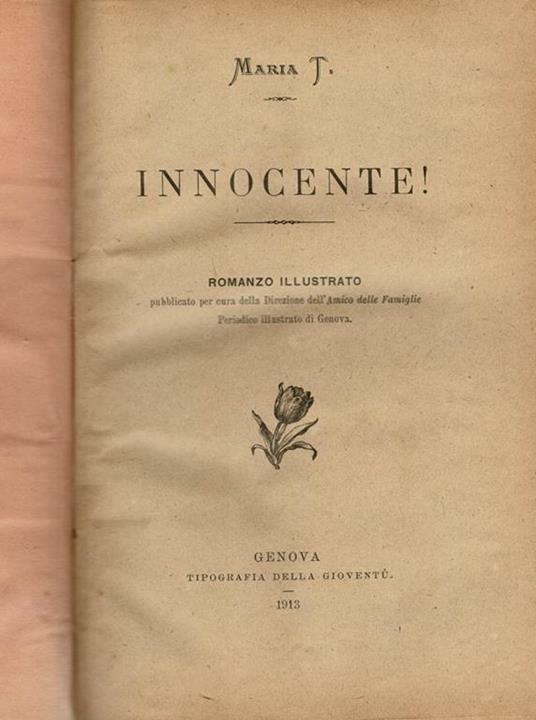 Innocente! - copertina