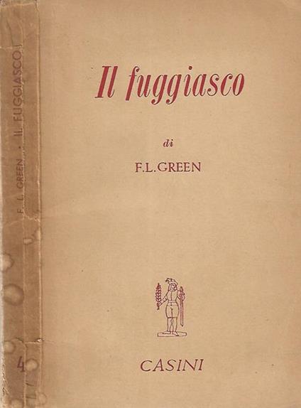 Il fuggiasco - copertina