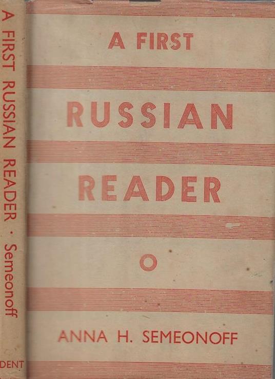 A first russian reader - copertina