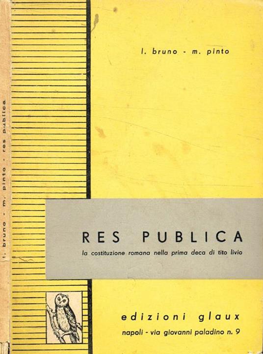 Res publica - Bruno Leoni - copertina
