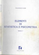 Elementi di statistica e psicometria