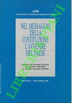 Nel messaggio della Costituzione l'avvenire del Paese