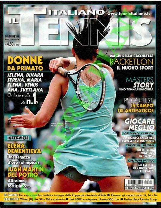 Il tennis italiano. 2008 - Libro Usato - Edisport Editoriale - | IBS