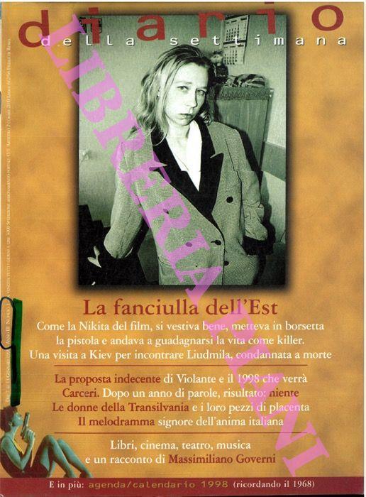 Diario della settimana. 1998 - copertina