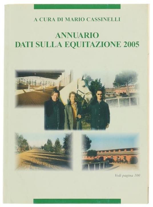 Annuario Dati Sulla Equitazione 2005 - copertina