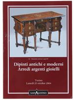 Asta N.87: Dipinti Antichi e Moderni, Arredi, Argenti e Gioielli