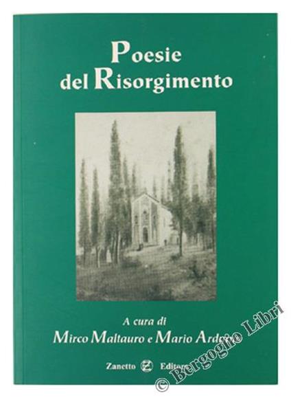 Poesie Del Risorgimento. Nel Centocinquantesimo Anniversario Della Battaglia di Solferino e San Martino - Mirco Maltauro - copertina