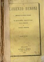 Lorenzo Benoni. Memorie di un esule italiano