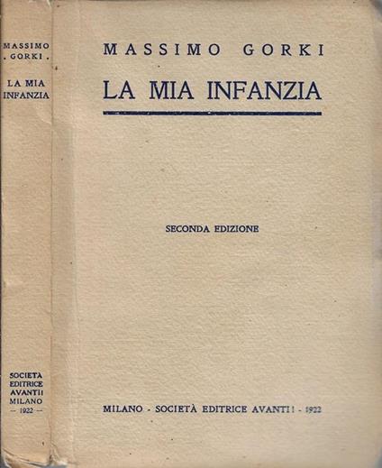 La mia infanzia - copertina