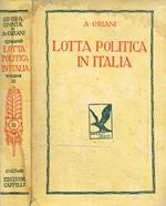 La lotta politica in Italia vol.III. Origini della lotta attuale (476-1887)