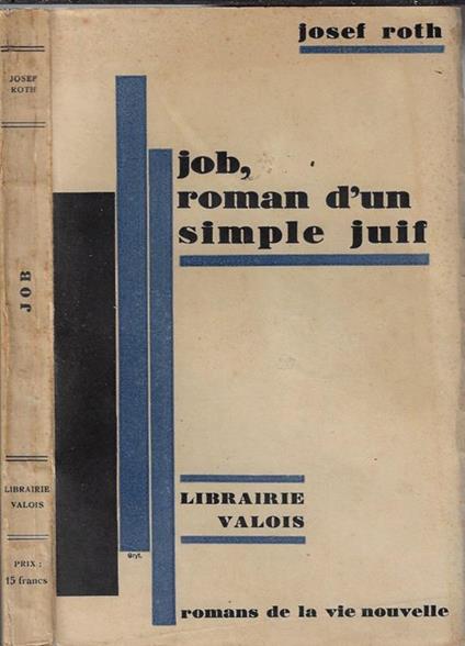 Job. Roman d'un simple juif - copertina