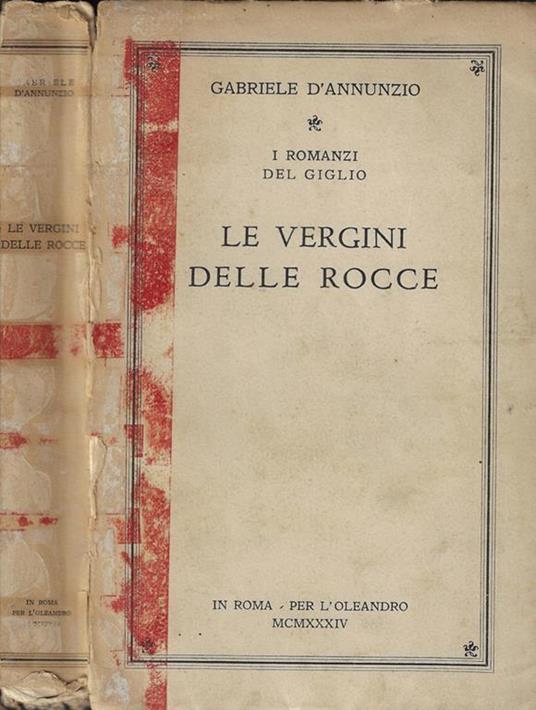 Le vergini delle rocce - copertina