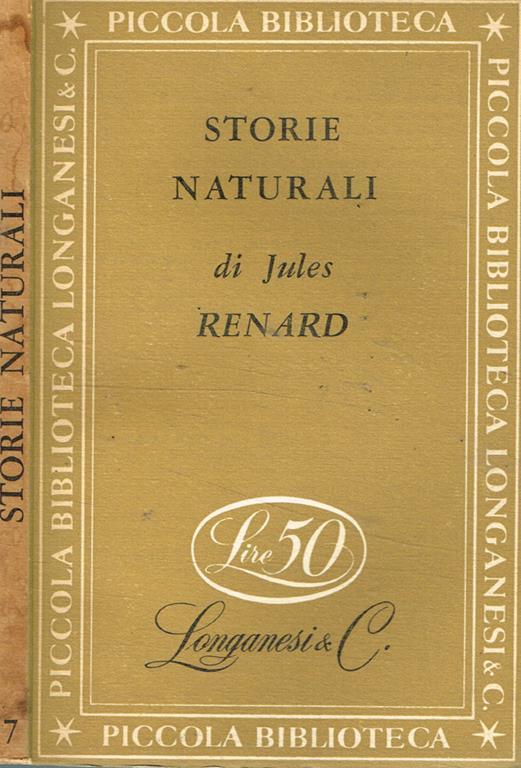 Storie naturali - copertina