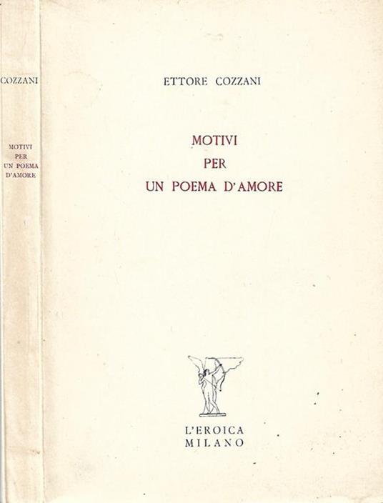 Motivi per un poema d’amore - copertina