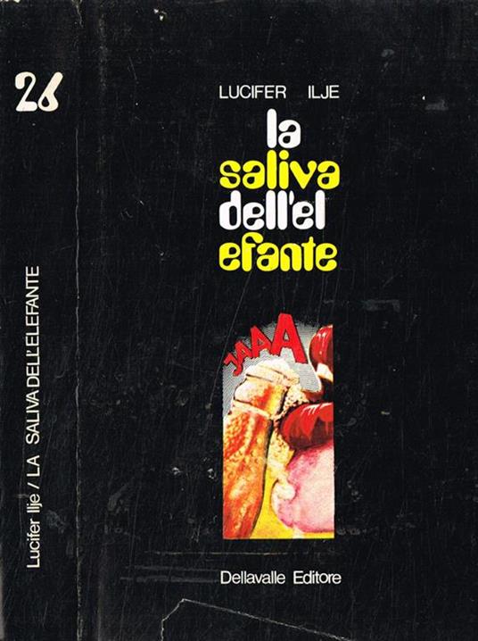 La saliva dell'elefante - copertina