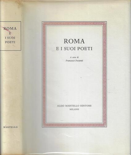 Roma e i suoi poeti - copertina