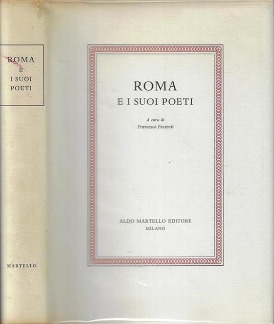 Roma e i suoi poeti - copertina