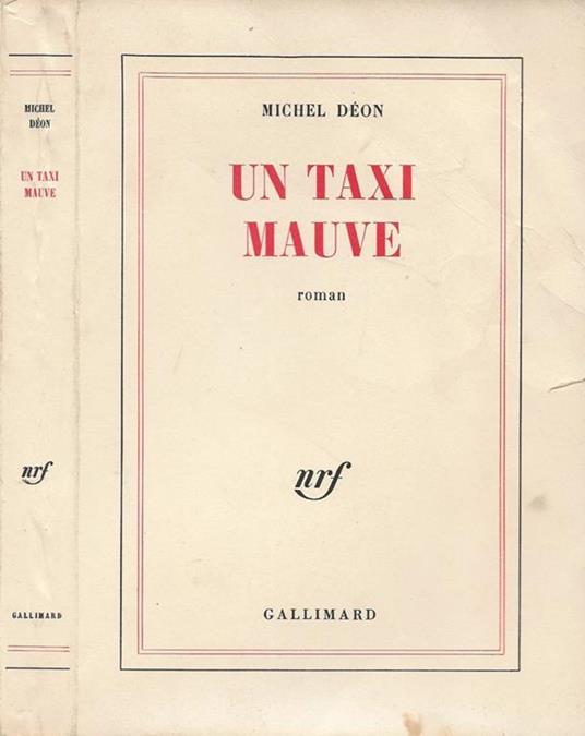 Un taxi mauve - copertina