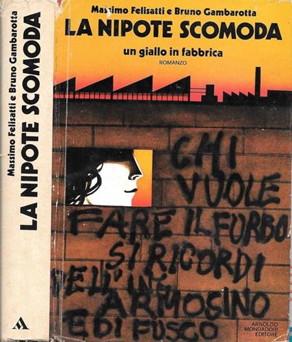 La nipote scomoda. Un giallo in fabbrica - copertina