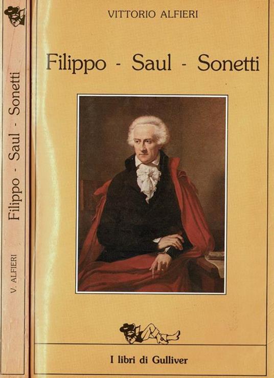 Filippo - Saul - Sonetti - copertina