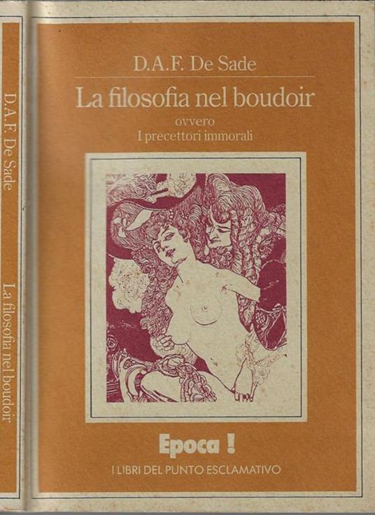 La filosofia nel boudoir. Ovvero i precettori immorali - copertina