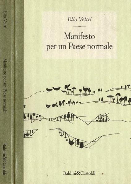 Manifesto per un paese normale - copertina