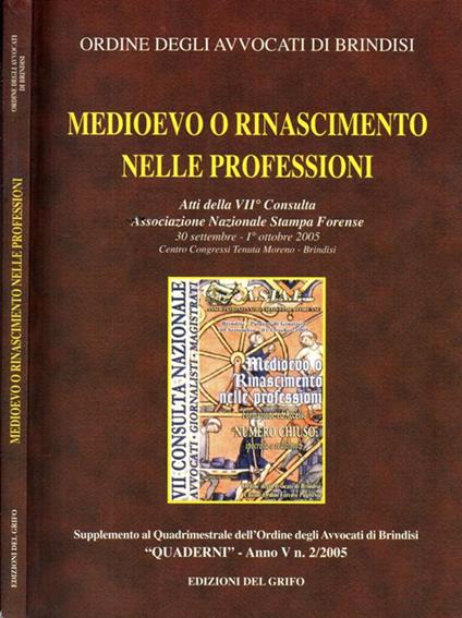 Medioevo o Rinascimento nelle professioni. Accesso e… numero chiuso - Ipocrisia o Realismo? - copertina