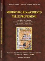 Medioevo o Rinascimento nelle professioni. Accesso e… numero chiuso - Ipocrisia o Realismo?