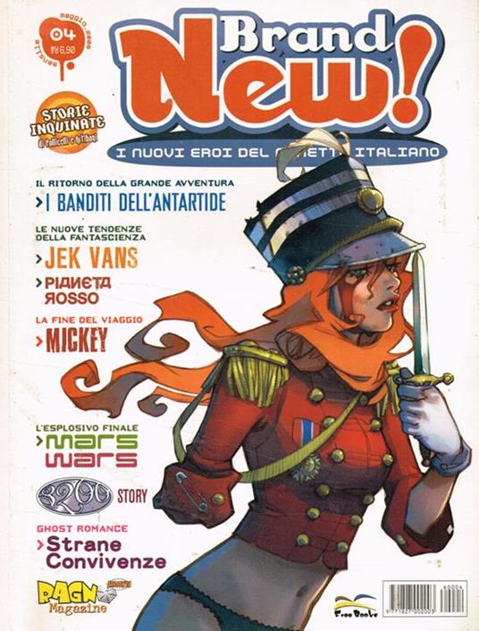 Brand new!. I nuovi eroi del fumetto italiano n.4 - copertina