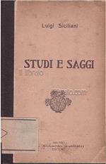 Studi e saggi