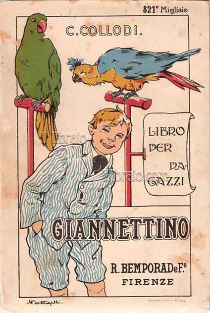 Giannettino. Libro per i ragazzi - Carlo Collodi - copertina