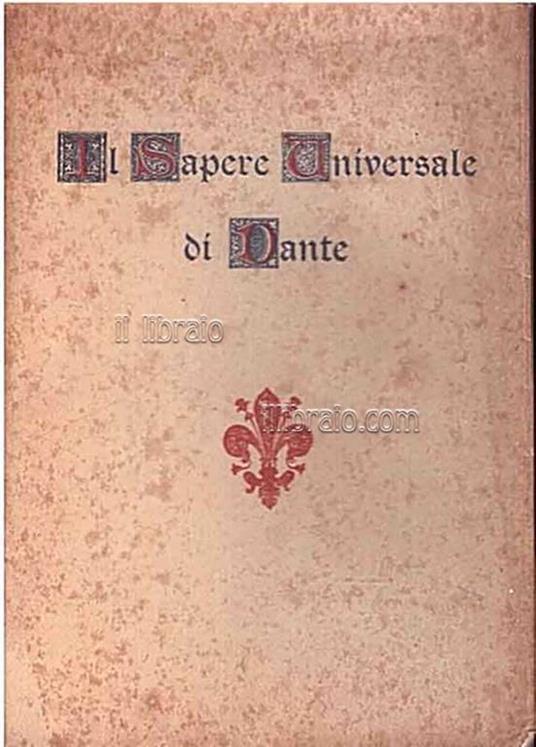 Il Sapere Universale di Dante - copertina