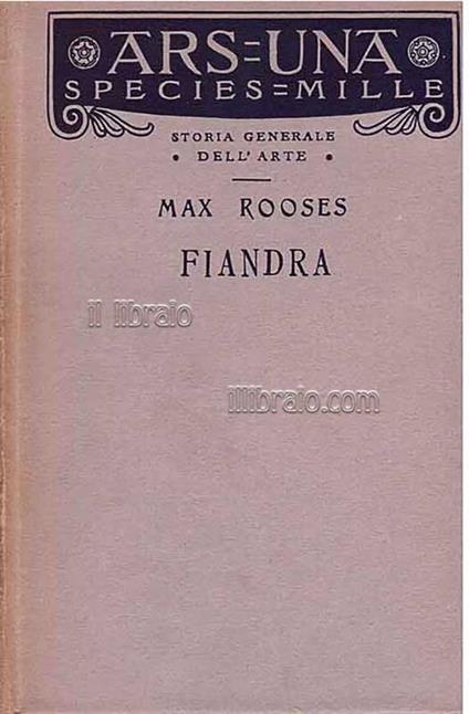 L' arte in Fiandra - Max Rooses - copertina